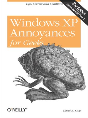 cover image of Windows XP Annoyances for Geeks